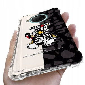 Etui ANTISHOCK do XIAOMI REDMI NOTE 9 5G Miś Wzory