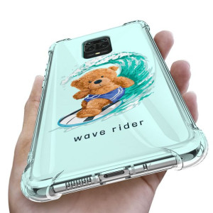 Etui Antishock do XIAOMI REDMI NOTE 9S Teddy Wzory