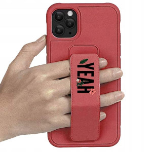 Etui Bracket CZERWONY do IPHONE 11 Case Top Wzory