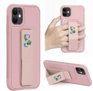 Etui Bracket RÓŻOWY do SAMSUNG A31 Case Top Wzory