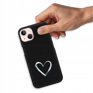Etui Błyszczące do IPHONE 13 Case Serduszka Wzory