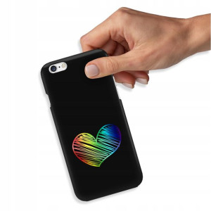 Etui Błyszczące do IPHONE 6 Obudowa Serce Wzory
