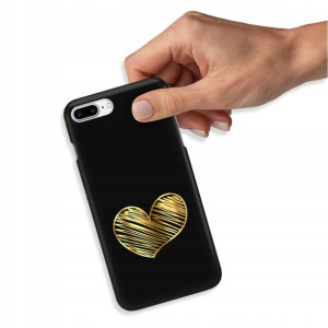Etui Błyszczące do IPHONE 8 PLUS Serduszka Wzory