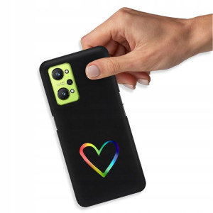 Etui Błyszczące do REALME GT NEO 2 Serduszka Wzory