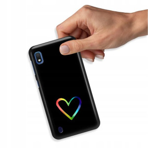 Etui Błyszczące do SAMSUNG A10 Case Serce Wzory