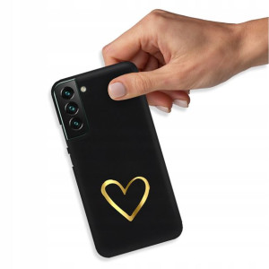 Etui Błyszczące do SAMSUNG S22 PLUS Serce Wzory