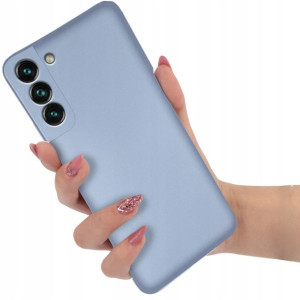 Etui Błyszczące do SAMSUNG S22 PLUS Top NIEBIESKI