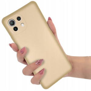Etui Błyszczące do XIAOMI MI 11 LITE 5G NE ZŁOTY