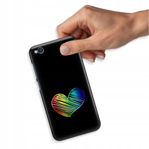 Etui Błyszczące do XIAOMI REDMI GO Serduszka Wzory
