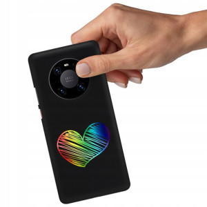 Etui Błyszczące Serce do HUAWEI MATE 40 PRO Wzory
