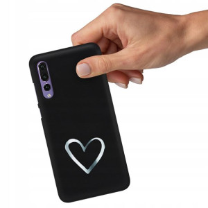 Etui Błyszczące Serce do HUAWEI P20 PRO Case Wzory