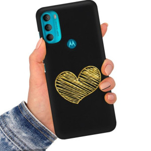 Etui Błyszczące Serce do MOTOROLA G71 5G TOP Wzory