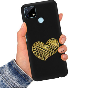 Etui Błyszczące Serce do REALME 7i RMX2193 Wzory