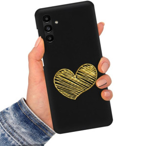 Etui Błyszczące Serce do SAMSUNG A13 5G Top Wzory