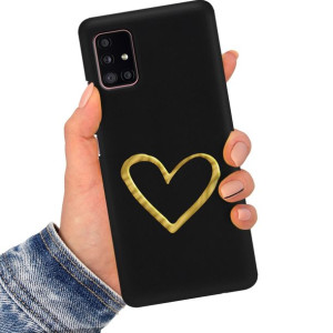 Etui Błyszczące Serce do SAMSUNG A51 5G Top Wzory