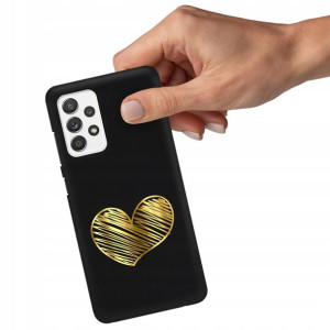 Etui Błyszczące Serce do SAMSUNG A52 Case Wzory