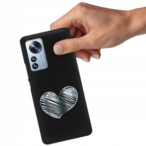 Etui Błyszczące Serce do XIAOMI 12 PRO Case Wzory