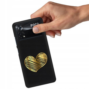 Etui Błyszczące Serce do XIAOMI POCO X4 PRO 5G Wz