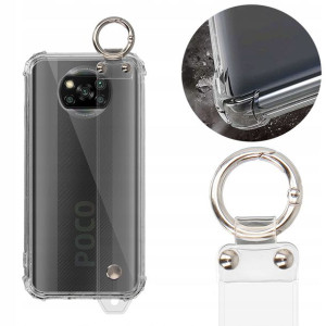 Etui Case ANTISHOCK Z PASKIEM do XIAOMI POCO X3