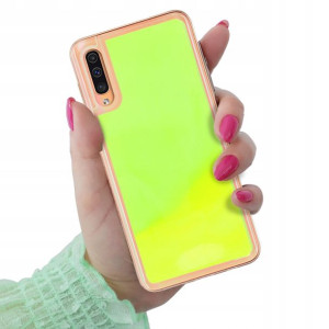 Etui Case SAND Fluo Neon ZIELONY do SAMSUNG A50
