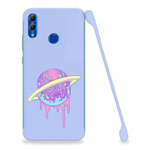 Etui Coby FIOLET do HUAWEI HONOR 10 LITE Art Wzory