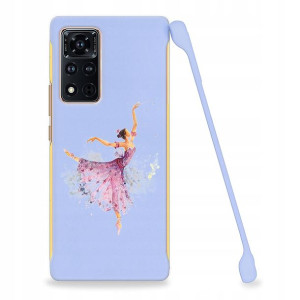 Etui Coby FIOLET do HUAWEI HONOR V40 Wiosna Wzory
