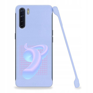 Etui Coby FIOLET do OPPO RENO 3 Art Sztuka Wzory