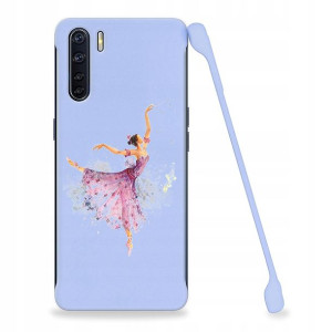 Etui Coby FIOLET do OPPO RENO 3 Wiosenne TOP Wzory