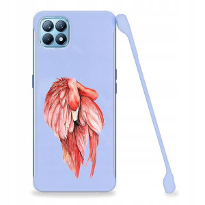 Etui Coby FIOLET do OPPO RENO 4SE Wiosenne Wzory