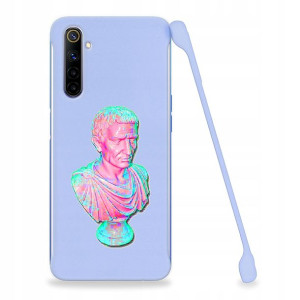 Etui Coby FIOLET do REALME X50 5G Art Sztuka Wzory