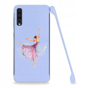Etui Coby FIOLET do SAMSUNG A50 Wiosenne TOP Wzory