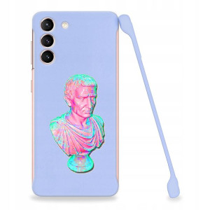 Etui Coby FIOLET do SAMSUNG S21 5G Case Art Wzory