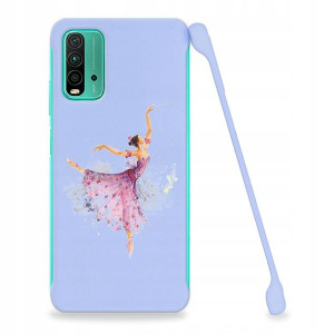 Etui Coby FIOLET do XIAOMI REDMI NOTE 9 4G Wzory