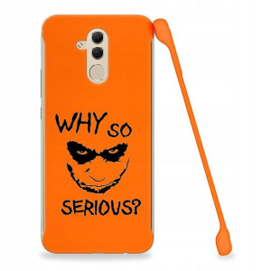 Etui Coby POMARAŃCZ do HUAWEI MATE 20 LITE Wzory