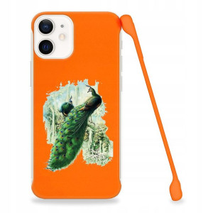 Etui Coby POMARAŃCZ do IPHONE 12 MINI Wiosna Wzory