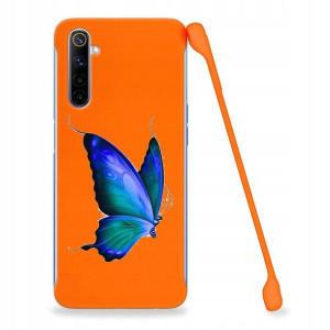Etui Coby POMARAŃCZ do REALME X50 Wiosenne Wzory