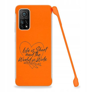 Etui Coby POMARAŃCZ do XIAOMI Mi 10T PRO 5G Wzory