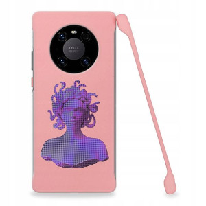 Etui Coby RÓŻ do HUAWEI MATE 40 PRO Case Art Wzory