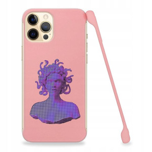 Etui Coby RÓŻ do IPHONE 12 PRO MAX Case Art Wzory