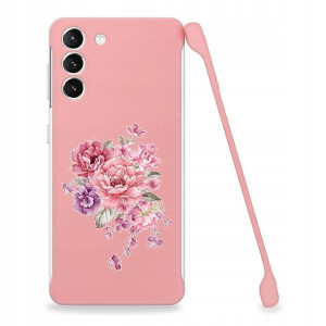 Etui Coby RÓŻ do SAMSUNG S21 PLUS Wiosenne Wzory