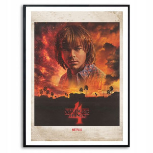 Plakat 32x44,5 Serial Stranger Things Dużo Wzorów