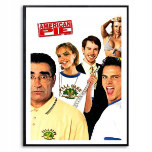 PLAKAT 32x45cm AMERICAN PIE Wzory Filmy KOMEDIE
