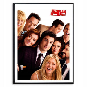 PLAKAT 32x45cm AMERICAN PIE Wzory Filmy KOMEDIE