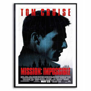 Plakat 32x45cm Filmowe Hity Mission Impossible Mix