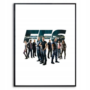 PLAKAT 32x45cm FILMOWE HITY Szybcy i Wściekli MIX