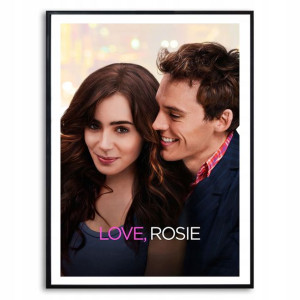 PLAKAT 32x45cm FILMY Romantyczne Wzory LOVE ROSIE