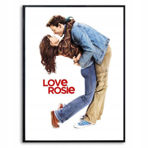 PLAKAT 32x45cm FILMY Romantyczne Wzory LOVE ROSIE