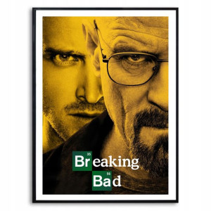 PLAKAT 32x45cm Obraz BREAKING BAD Seriale WZORY
