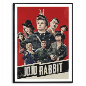 PLAKAT 32x45cm Obraz Dekoracyjny JOJO RABBIT Wzory