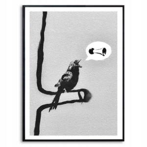 PLAKAT 32x45cm Obraz GRAFFITI BANKSY Wiele Wzorów